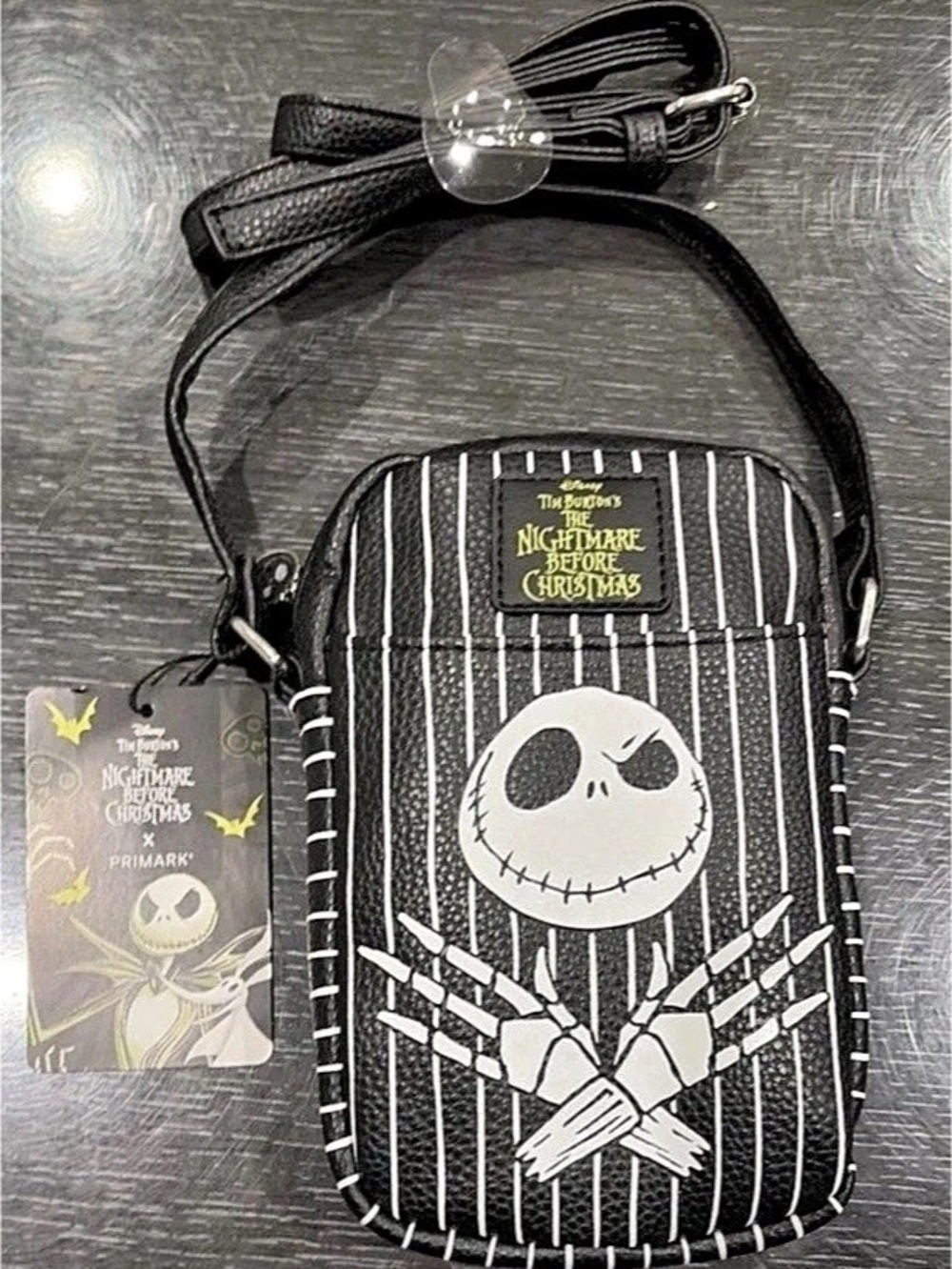 Disney Nightmare Before Christmas Crossbody Bag Cell Phone Holder *Primark*-NEW